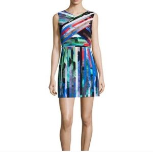 Milly Women's Size 8 Mirage Stripe Allison Dress New With Tags